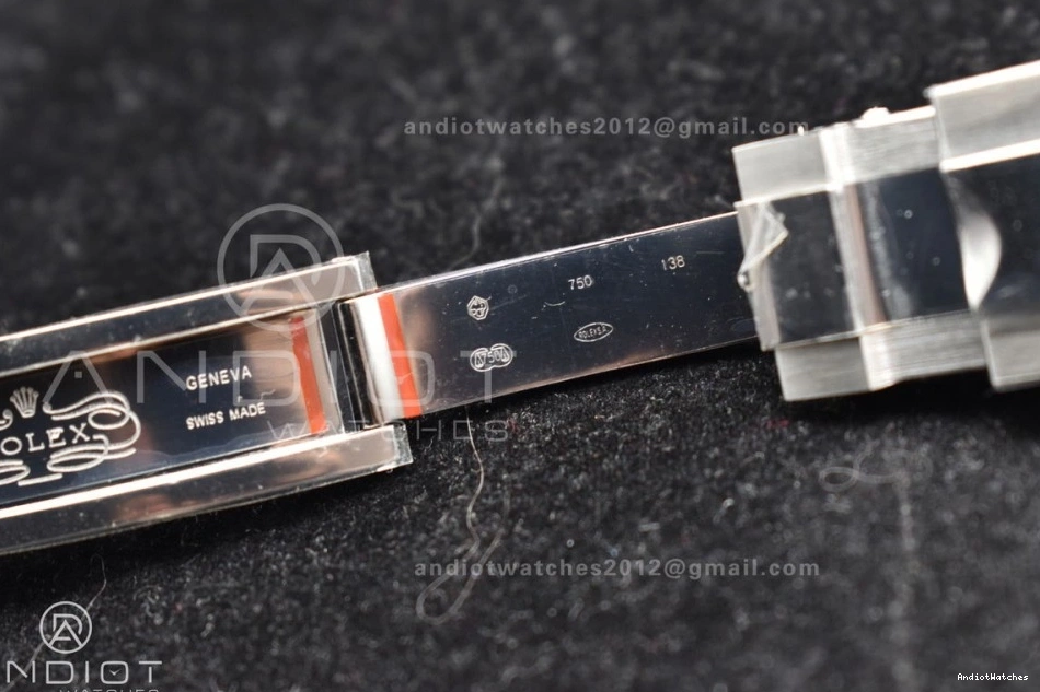 Dial 1:1 Strap Best Edition Unisex 116519 Oysterflex QF SA Gray on 788 Daytona Rubber 0211